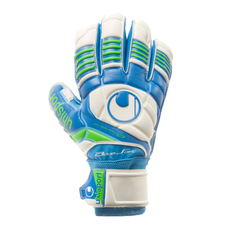 Вратарские перчатки UHLSPORT ELIMINATOR AQUASOFT RF (100054501) - 11 (обхват ладони 28.5 cm) 100054501 фото